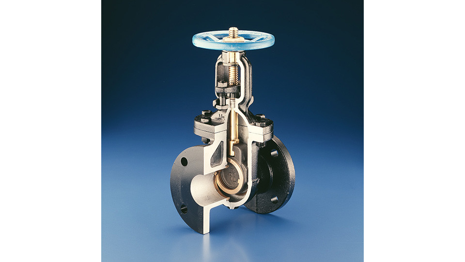 DIN3352 F4 Yükselmeyen Köklü Düktil dökme demir sıva PN16 PN10 dökme demir top kontrol valfi