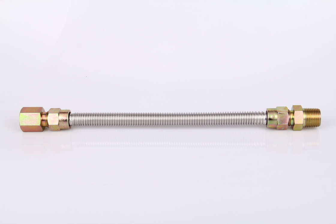 150PSI Ss304 Esnek hortumlar Gaz konektörü için paslanmaz çelik hortum