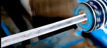 Non Torsion Clear Flexible Reinforced Hose Su PVC örgü hortumu Bahçe Araba yıkama için