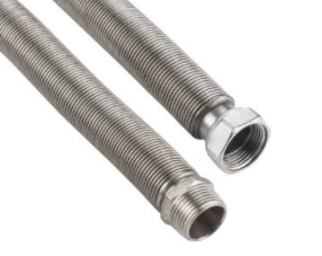 SS304 316L örülmüş esnek hortum borusu borulu esnek metal hortum pas geçirmez korozyona dayanıklı