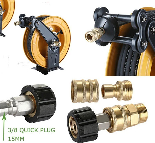 Yüksek Basınçlı Çamaşırhane Jet Hose ID 6mm 8mm Paslanmaz Çelik Esnek Hose Cleaner ile