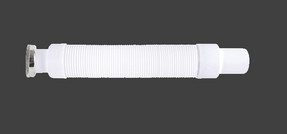 Plastik Cardan Teleskopik WC Boru Bağlantısı 1 - 1 / 2in X 40mm Pan Bağlantısı Esnek