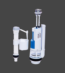 Çifte basma düğmesi basma cistern flush 2 inç çıkış alt seviye plastik idrar cistern