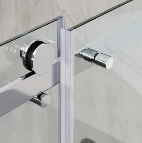 52 X 36 X 79 Inch 10mm Özel Cam Duş Kapalı 900 Çeyreği Duş Kapalı