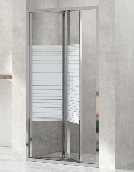 900mm Kristal Açık Duş Küpleri Katlanabilir Kaydırma Kapısı 900 X 900 Duş Kılıfı