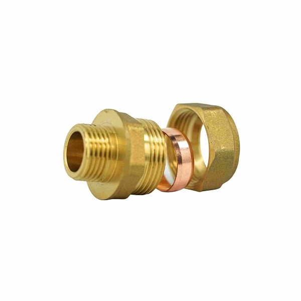 Bakır çekirdek dövme tunç boru armatürleri basınç boru kapağı BS864-2 Standart