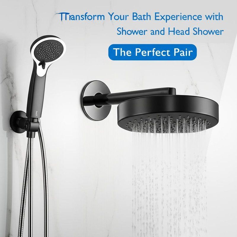 Transform Your Bath Experience with Hand Shower and Head Shower The Perfect Pair